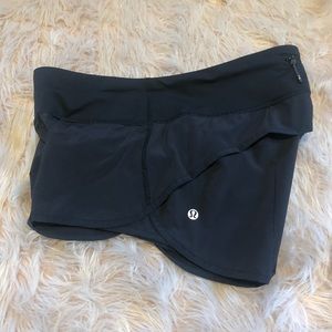 lululemon running shorts, Size 6